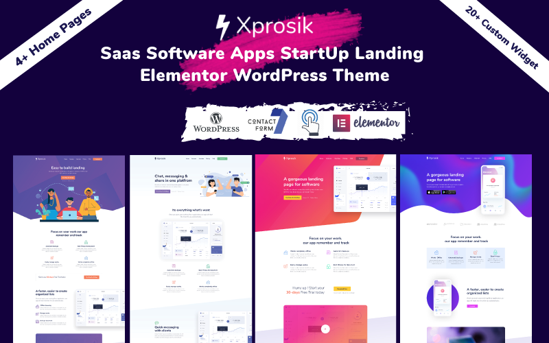 Xprosik Saas Software App Startup Landing Wordpress Elementor Theme Wordpress Fiver Templates Xprosik Saas Software App Startup Landing Wordpress Elementor Theme Wordpress Fiver Templates